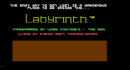 Labyrinth (action) Title Screen